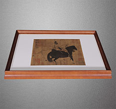 安阳市书画装裱配框服务案例